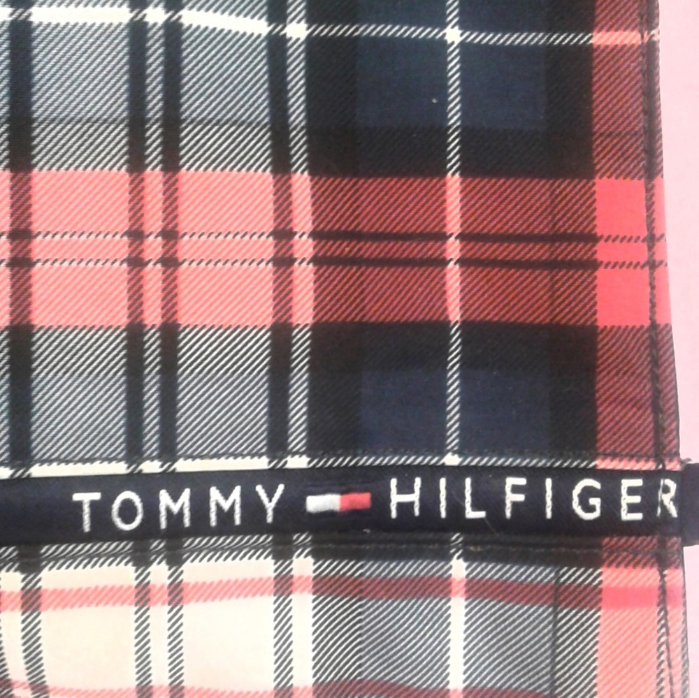 👜 Tommy Hilfiger Vintage Plaid Satchel w/internal Wallet 👜 - Picture 2 of 9